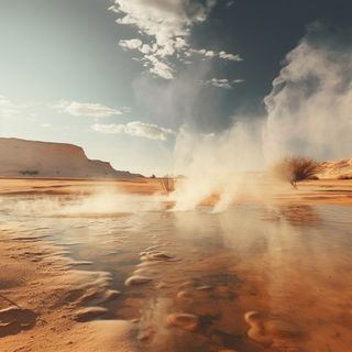 Столп личности 癸未 Вода Инь на Козе в БаЦзы - испаряющаяся вода в пустыне